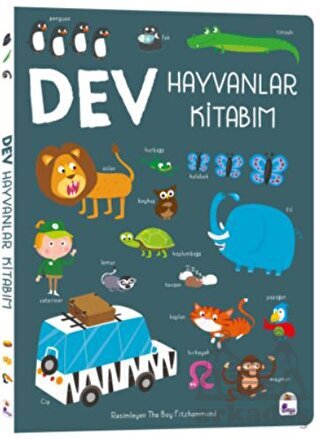 Dev Hayvanlar Kitabım - İndigo Çocuk