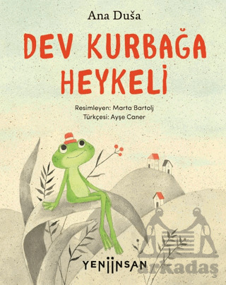 Dev Kurbağa Heykeli - Yeni İnsan Yayınevi