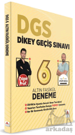 DGS 6 Altın Fasikül Deneme - Delta Kültür Yayınevi