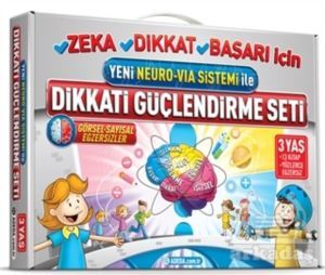 Dikkati Güçlendirme Seti 3 Yaş - Yeni Neoro - Via Sistemi İle - 1