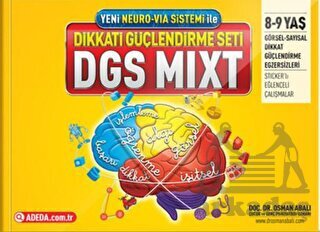 Dikkati Güçlendirme Seti Mixt 8-9 Yaş - Adeda Yayınları
