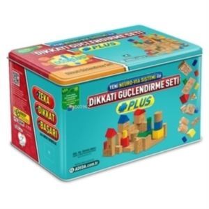 Dikkati Güçlendirme Seti Plus 10 Yaş (Metal Kutu) - Adeda Yayınları