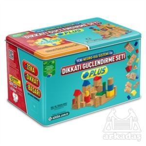 Dikkati Güçlendirme Seti Plus 3 Yaş (Metal Kutulu) - Adeda Yayınları