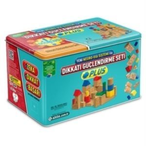 Dikkati Güçlendirme Seti Plus 7 Yaş (Metal Kutu) - Adeda Yayınları
