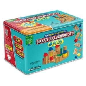 Dikkati Güçlendirme Seti Plus 9 Yaş (Metal Kutu) - Adeda Yayınları