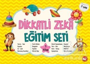 Dikkatli Zeka Eğitim Seti 3. Kitap (3 Yaş) - 1