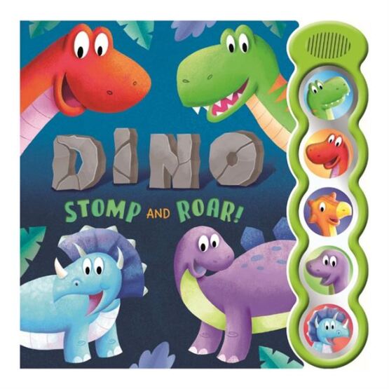 Dino Stomp And Roar (Sound Book) - Igloo Books