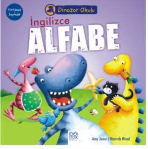 Dinozor Okulu - Alfabe - 1001 Çiçek Kitaplar