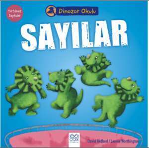 Dinozor Okulu - Sayılar - 1001 Çiçek Kitaplar
