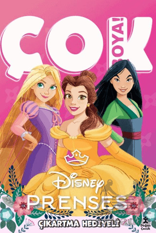 Disnep Prenses – Çok Boya! Çıkartmalı Dev Boyama Kitabı - Doğan Çocuk