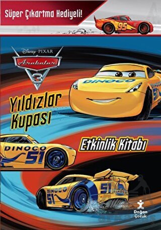 Disney Arabalar 3 - Yıldızlar Kupası Etkinlik Kitabı - 1
