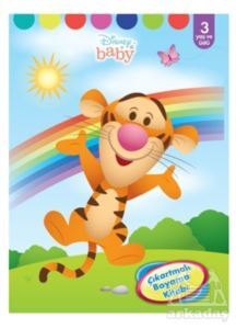 Disney Baby - Çıkartmalı Boyama Kitabı - 1