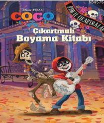 Disney Coco Çıkartmalı Boyama Kitabı - 1