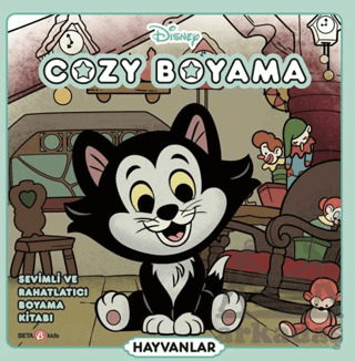 Disney Cozy Boyama, Sevimli Ve Rahatlatıcı Boyama Kitabı - Hayvanlar - 1