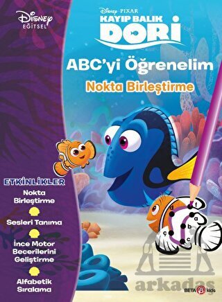 Disney Eğitsel Dori ABC’Yi Öğrenelim Nokta Birleştirme - Beta Kids