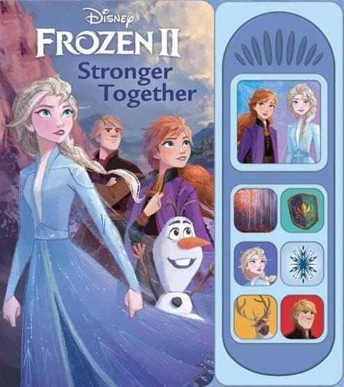 Disney Frozen 2 Elsa, Anna, and Olaf - Stronger Together Little Sound Book - 1