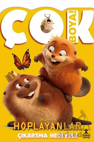 Disney Hoplayanlar - Çok Boya! Çıkartmalı Dev Boyama Kitabı - 2