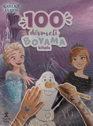Disney Karlar Ülkesi – 100 Dövmeli Boyama Kitabı - 1