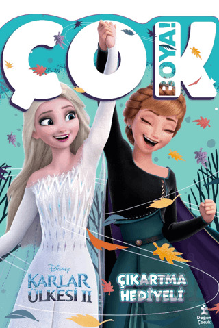 Disney Karlar Ülkesi Çok Boya! Çıkartmalı Dev Boyama Kitabı - Doğan Çocuk