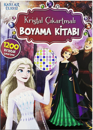 Disney Karlar Ülkesi - Kristal Çıkartmalı Boyama Kitabı - Doğan Çocuk