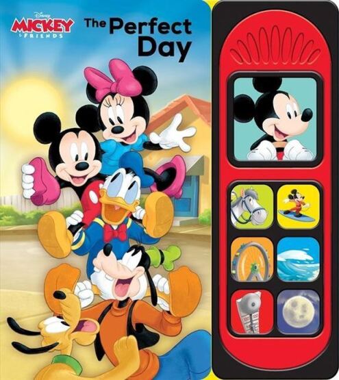 Disney Mickey & Friends – The Perfect Day 7-Button Interactive Sound Book - PI Kids