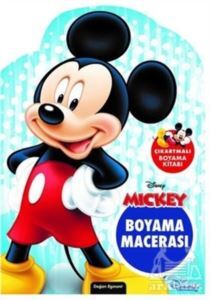 Disney Mickey Ve Çılgın Yarışçılar Özel Kesimli Boyama Macerası - 1