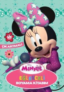 Disney Minnie - Eğlenceli Boyama Kitabım - Çıkartmalı - Doğan Çocuk