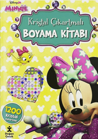 Disney Minnie - Kristal Çıkartmalı Boyama Kitabı - 1