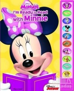 Disney Minnie Mouse: I'm Ready To Read With Minnie (Interactive Read-Along Sound Book) - PI Kids