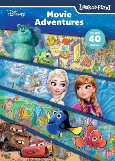 Disney
Movie Adventures Look and Find - PI Kids