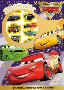 Disney Pixar Arabalar - Sihirli Renkler Çıkartma Hediyeli Boyama Kitabı - Doğan Çocuk