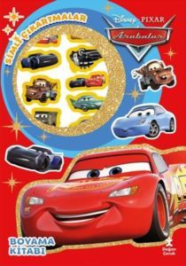 Disney Pixar Arabalar - Star Simli Çıkartmalı Boyama Kitabı - Doğan Çocuk
