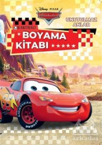 Disney Pixar Arabalar Unutulmaz Anlar Çıkartmalı Boyama Kitabı - 1