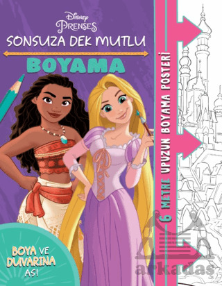 Dısney Prenses - Sonsuza Dek Mutlu Boyama - 1
