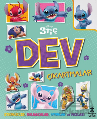 Disney Stiç - Dev Çıkartmalar Etkinlik Kitabı - Doğan Çocuk