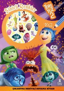 Disney Ters Yüz 2 - Sihirli Renkler Çıkartma Hediyeli Boyama Kitabı - Doğan Çocuk