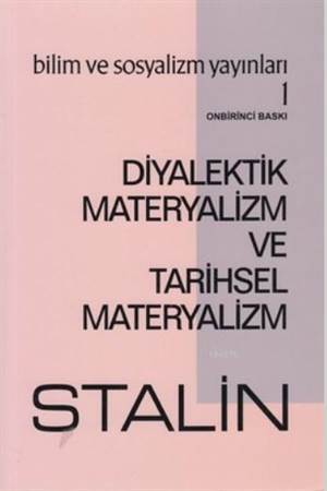 Diyalektik Materyalizm Ve Tarihsel Materyalizm - 1