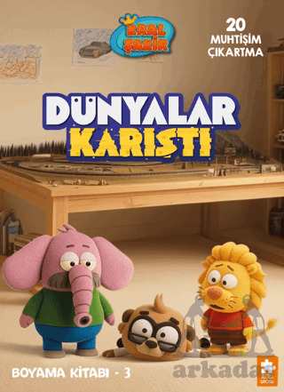 Dünyalar Karıştı Boyama Kitabı - 3 - Eksik Parça Yayınları