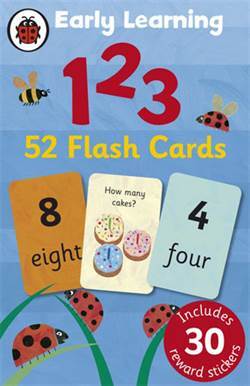 Early Learning 123 Flash Cards - Ladybird