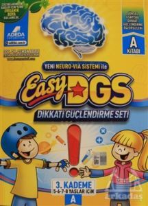 Easy Dikkati Güçlendirme Seti 5/8 Yaş A - Adeda Yayıncılık