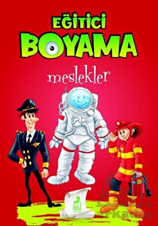 Eğitici Öğretici Boyama - Meslekler - 1