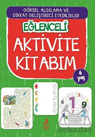 Eğlenceli Aktivite Kitabım 6 Yaş - 1