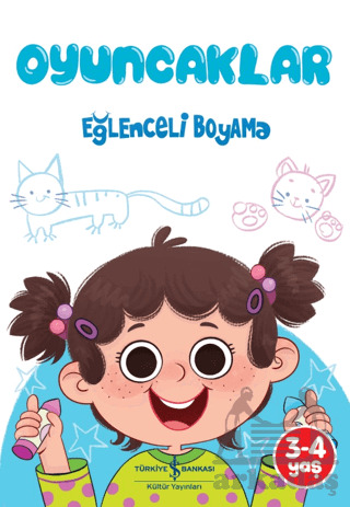 Eğlenceli Boyama - Oyuncaklar - İş Bankası Kültür Yayınları