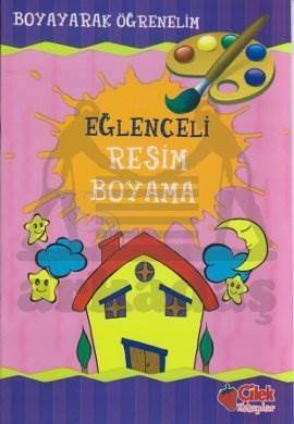 Eğlenceli Resim Boyama - Çilek Kitaplar