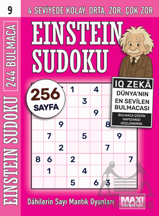 Einstein Sudoku 9 - 1