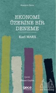 Ekonomi Üzerine Bir Deneme - 1