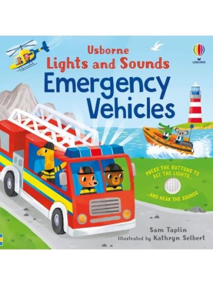 Lights And Sounds Emergency Vehicles - Usborne Publishing UK