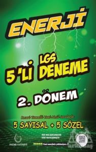 Enerji LGS 5'Li Deneme 2. Dönem - Palme Yayıncılık