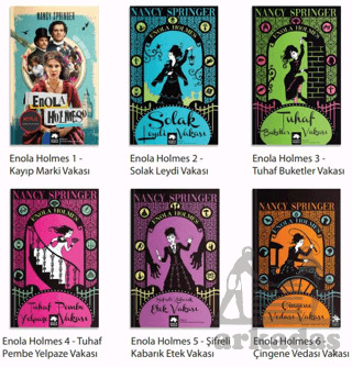 Enola Holmes 6 Kitap Set - Eksik Parça Yayınları