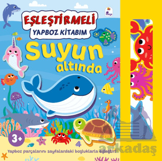 Eşleştirmeli Yap-Boz Kitabım: Suyun Altında - İndigo Çocuk